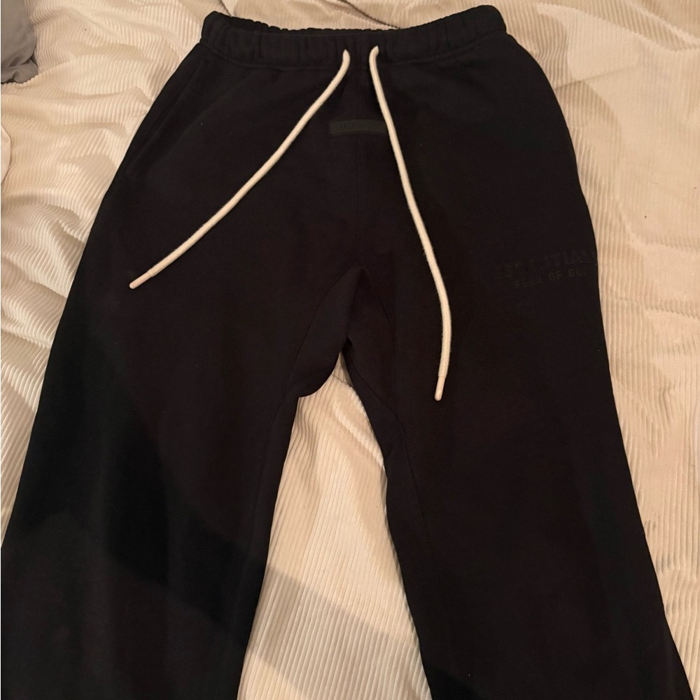 Fear of God Kids Black Sweatpants